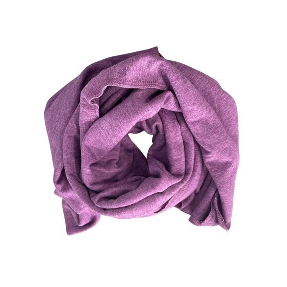 LOGO Lounge By Lori Goldstein Wrap Shawl Scarf One Size Purple Neck Wrap Comfort - Picture 1 of 7